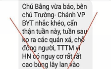 Mạo danh Chánh văn phòng Bộ Y tế thông tin thất thiệt về dịch Covid-19