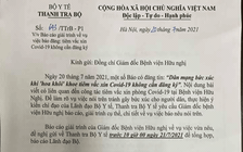 Giám đốc BV phải giải trình vụ 'hoa khôi' tiêm vắc xin Covid-19 không cần đăng ký