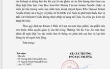 Bộ Y tế yêu cầu làm rõ thông tin mì gói Hảo Hảo chứa chất cấm bị thu hồi