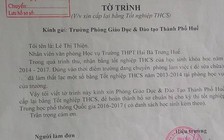 Nhà trường làm mất 41 bằng tốt nghiệp của học sinh