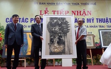 Tặng 47 tác phẩm cho Bảo tàng Mỹ thuật Huế
