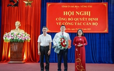 Bà Rịa - Vũng Tàu: Trao quyết định bổ nhiệm hàng loạt tân bí thư, cán bộ lãnh đạo