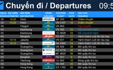 Từ 1.7, khách đi từ sân bay Tân Sơn Nhất theo dõi lịch bay thế nào?