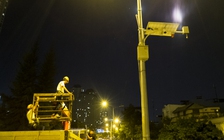 Lắp đặt trạm quan trắc và cảnh báo ngập đường Nguyễn Hữu Cảnh