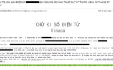 Lừa đảo bán chữ ký số mùa khai thuế