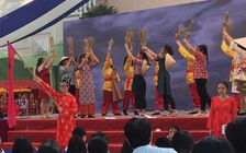 Học sinh làm dự án về di sản văn hoá