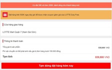 Siêu thị vẫn 'nghẽn' mạng, mua thực phẩm online giá đẩy lên trời