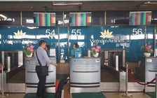 Màn hình ở sân bay Nội Bài bị sự cố kỹ thuật