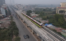 Tàu Nhổn - ga Hà Nội chạy thử toàn tuyến trên cao từ ngày mai, 1.7