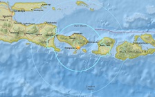 Động đất 5,5 độ Richter rung chuyển đảo Bali ở Indonesia