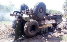 Xe thiết giáp do Trung Quốc sản xuất tiêu tùng khi trúng mìn