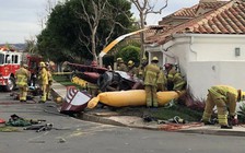 Trực thăng lao vào nhà dân ở Mỹ, 3 người thiệt mạng