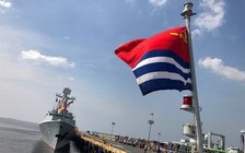 Tàu chiến Philippines lần đầu tham gia duyệt hạm đội Trung Quốc