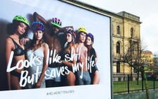 Chiến dịch an toàn giao thông 'gây bão' vì dùng ảnh người mẫu ‘thiếu vải’