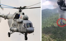 Trực thăng quân sự Mexico rơi, toàn bộ 6 người thiệt mạng