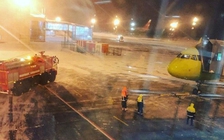 Máy bay Nga đi Cam Ranh cháy động cơ khi chuẩn bị cất cánh