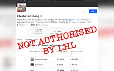 Thủ tướng Singapore Lý Hiển Long bị giả mạo trên sàn giao dịch tiền ảo