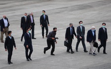 Trung Quốc tập trận bắn đạn thật khi nhóm cựu quan chức Mỹ thăm Đài Loan