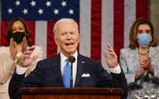 Ông Biden thua xa ông Trump về lượng người xem lần phát biểu đầu tiên trước quốc hội Mỹ