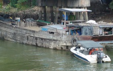 Bắt giữ một ghe hút cát lậu trên sông Đồng Nai