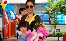 Danh hài Thúy Nga đưa con gái về nước để học văn hóa Việt