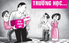 Biến trường học thành… chợ