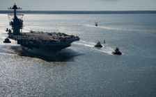 Siêu tàu sân bay 13 tỉ USD ra khơi