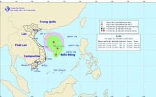 Xuất hiện vùng áp thấp giữa biển Đông