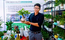 Bỏ việc ngân hàng để cho thuê cây xanh