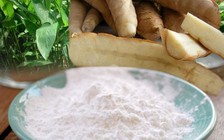 Lợi ích tuyệt vời đến không ngờ của củ dong