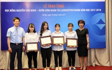 Trao 143 suất học bổng cho học sinh, sinh viên phía bắc