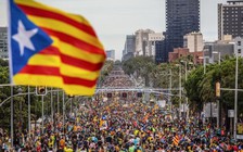 Đại biểu tình ở Catalonia