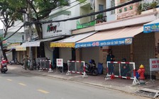 Phong tỏa 4 căn nhà tại Q.Tân Phú vì liên quan ca nghi nhiễm Covid-19