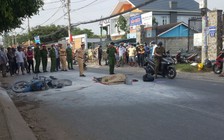 TP.HCM: Va chạm xe bồn, xe máy bốc cháy khiến một người tử vong thương tâm