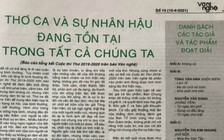 Xung quanh bài thơ 'chửi trộm' đoạt giải của Báo Văn nghệ