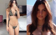 Siêu mẫu Emily Ratajkowski khoe dáng với bikini sau 5 tuần sinh con