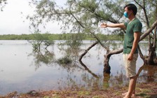 Sống bất an cạnh hồ chứa nước bị rò rỉ