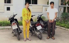 Một phụ nữ chuyên đột nhập công sở trộm cắp xe máy