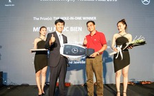 Golf thủ Vũ Ngọc Biên giựt giải HiO với xe Mercedes-Benz