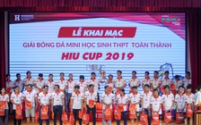 44 đội tham dự giải bóng đá mini học sinh toàn thành HIU Cup 2019