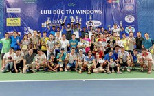 Hơn 400 tay vợt làm “ nóng” giải Cộng đồng tennis mở rộng 2019