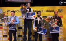 Anh Chiến để thua đáng tiếc tại chung kết giải billards 3 băng vô địch thế giới