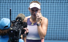 Wozniacki rơi nước mắt giã từ sự nghiệp sau thất bại tại vòng 3 Úc mở rộng