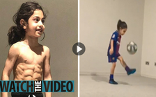 “Tiểu” Messi 6 tuổi khoe cơ bụng 6 múi cuồn cuộn và tâng bóng 3.000 cái