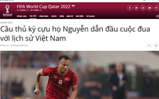 Trọng Hoàng phát biểu trên FIFA.com: ‘Tuyển Việt Nam tiến bộ vượt bậc khi thầy Park đến’