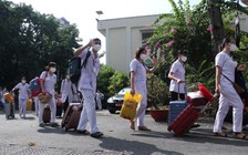 Gấp rút chuẩn bị trạm y tế lưu động tại Hà Nội