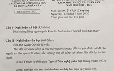 Đề văn trường chuyên gây tranh cãi, khuyến khích 'bản lĩnh phản biện'?