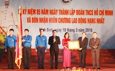 Tỉnh đoàn Ninh Bình đón nhận Huân chương Lao động hạng Nhất