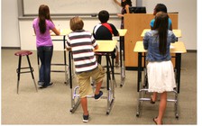 Đứng học tốt hơn ngồi học