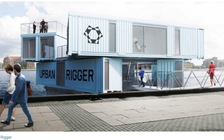 Ký túc xá độc đáo trên sông ở Đan Mạch